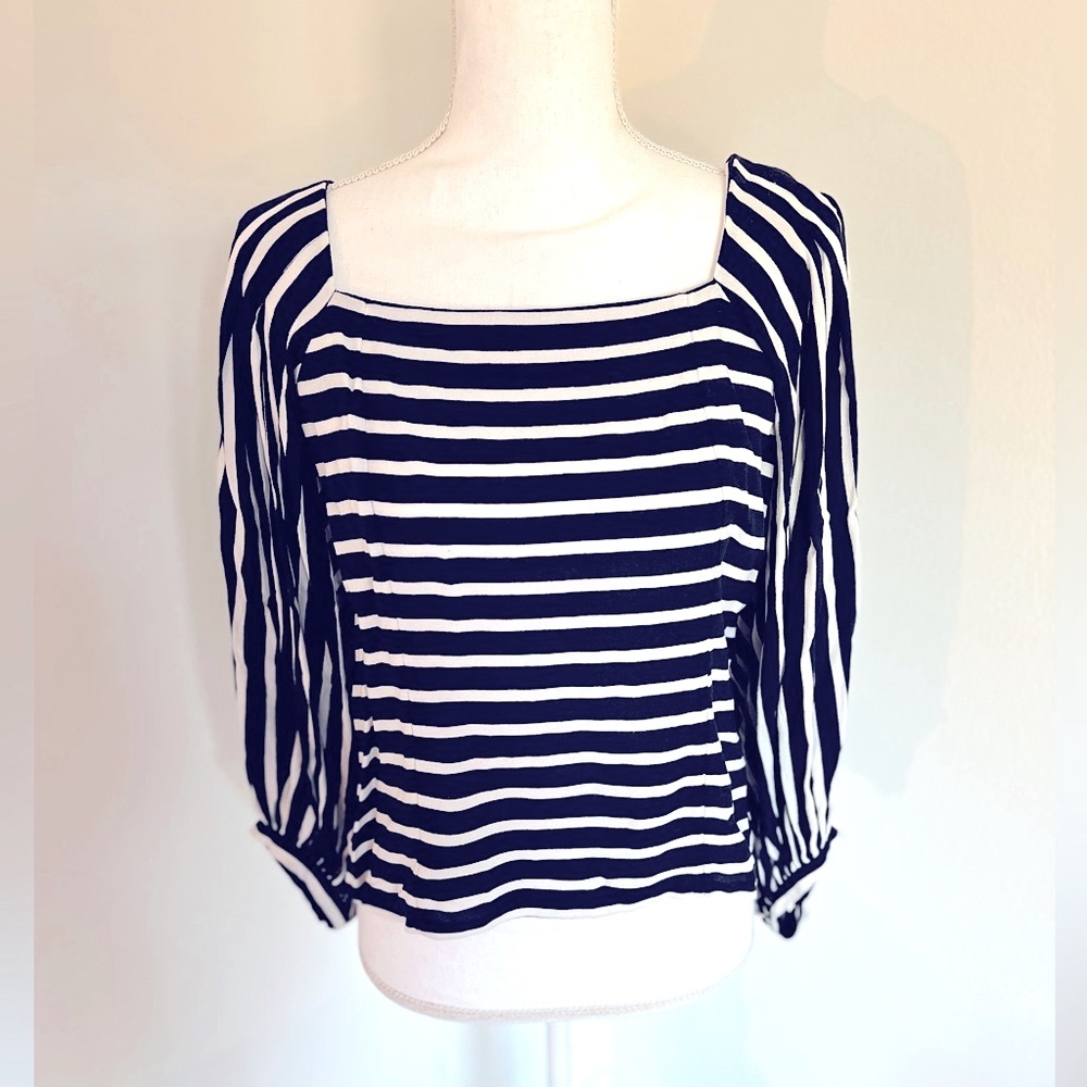 Banana Republic Striped Blouse